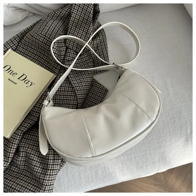 Silver Korean Niche Shoulder Crossbody Bag for Women — feature 18