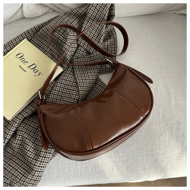 Silver Korean Niche Shoulder Crossbody Bag for Women — feature 20