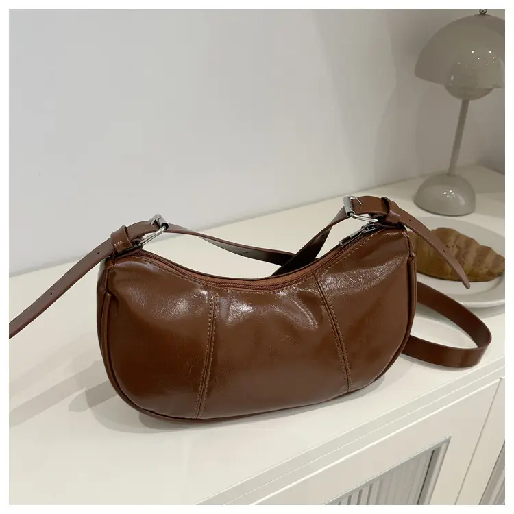 Silver Korean Niche Shoulder Crossbody Bag for Women — feature 23