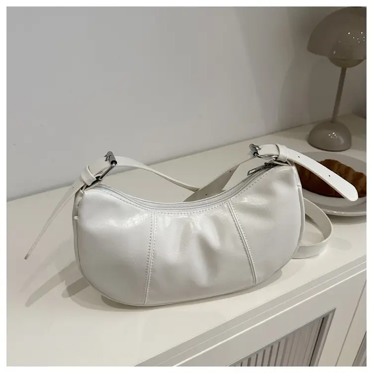 Silver Korean Niche Shoulder Crossbody Bag for Women — feature 25