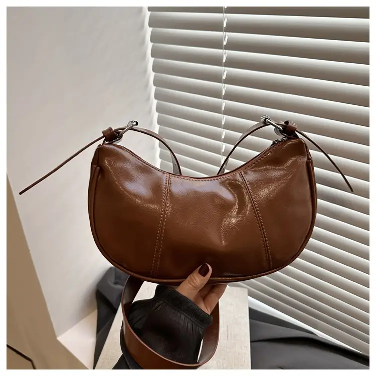 Silver Korean Niche Shoulder Crossbody Bag for Women — feature 37