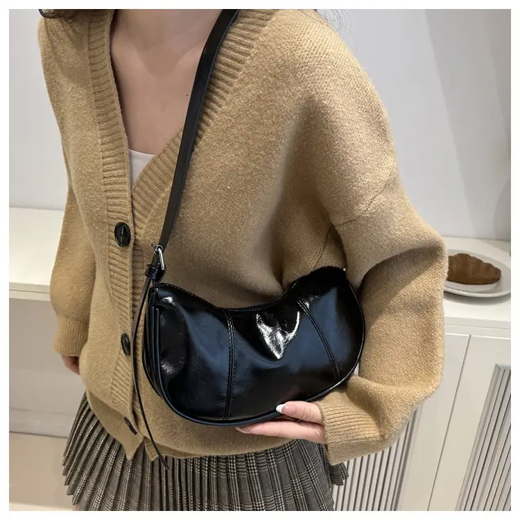 Silver Korean Niche Shoulder Crossbody Bag for Women — feature 47