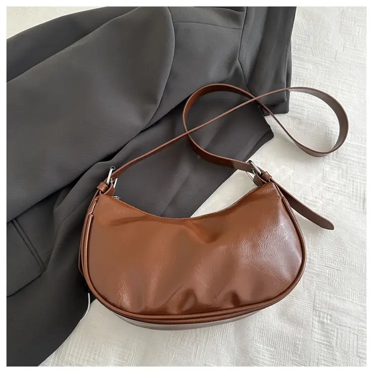 Silver Korean Niche Shoulder Crossbody Bag for Women — feature 9