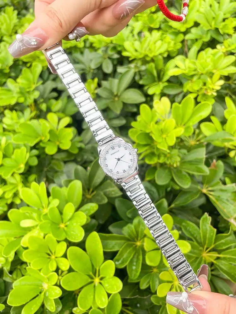 Women's Rose Gold Diamond Encrusted Quartz Watch — feature 20