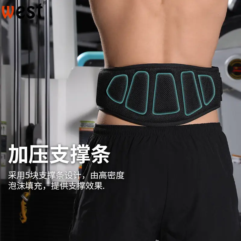 Men's Fitness Squat & Deadlift Waist Support Belt - Image 2