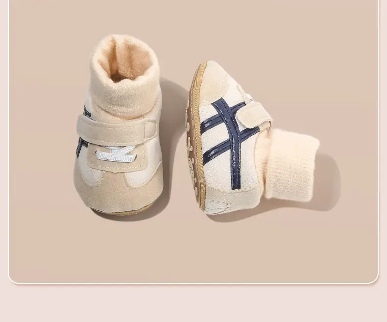 Autumn and Winter Baby Shoes and Socks Baby Baby Shoes Autumn 6-12 Months Newborn Shoes Pre-step Shoes Soft Sole Toddler — feature 23