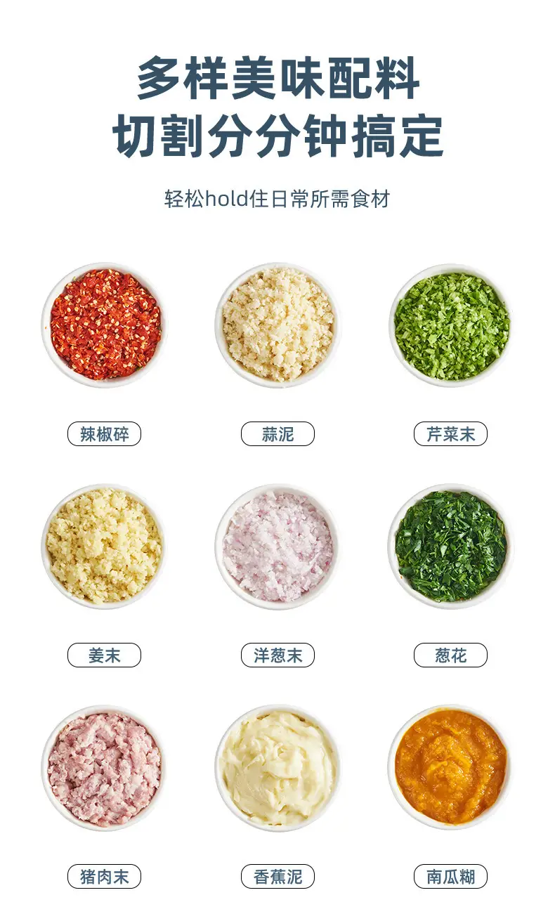 Cartoon Mini Garlic Masher Machine for Meat Grinding — feature 6