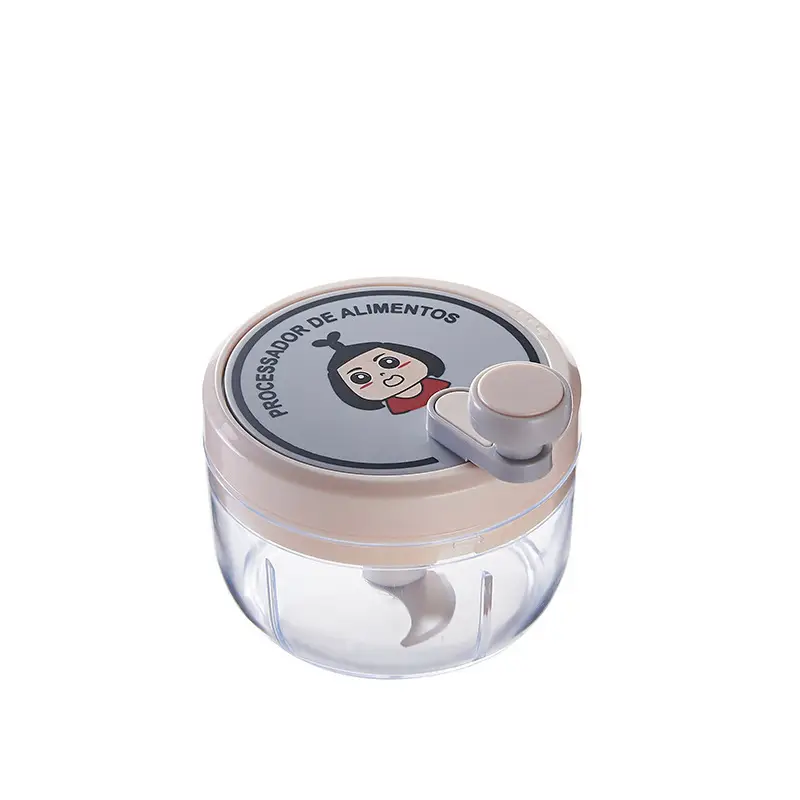 Cartoon Mini Garlic Masher Machine for Meat Grinding - Image 2
