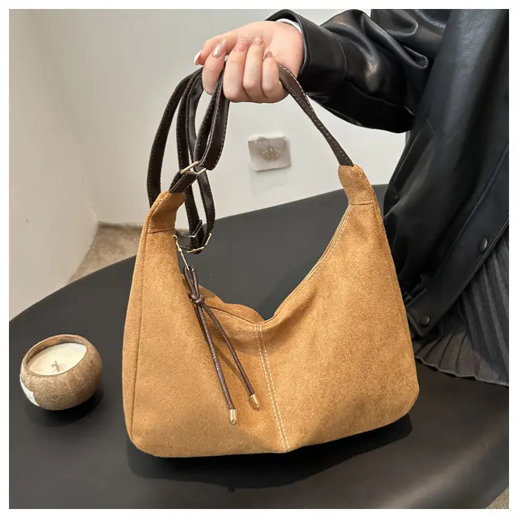 Black Frosted Shoulder Bag for Women 2024 - Image 2