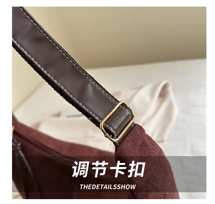 Black Frosted Shoulder Bag for Women 2024 — feature 5