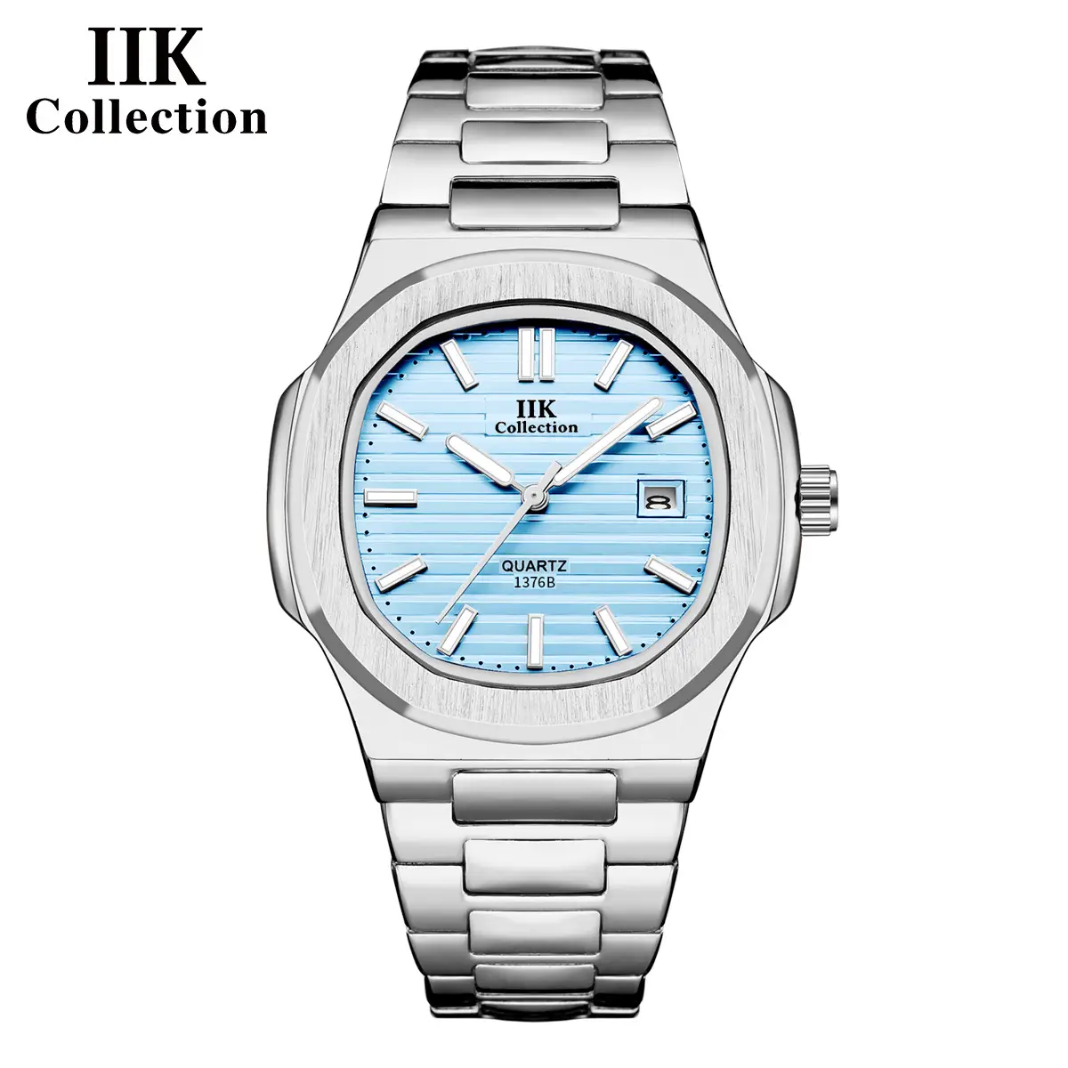 IIK Men's Quartz Watch with Calendar Dial - Image 3
