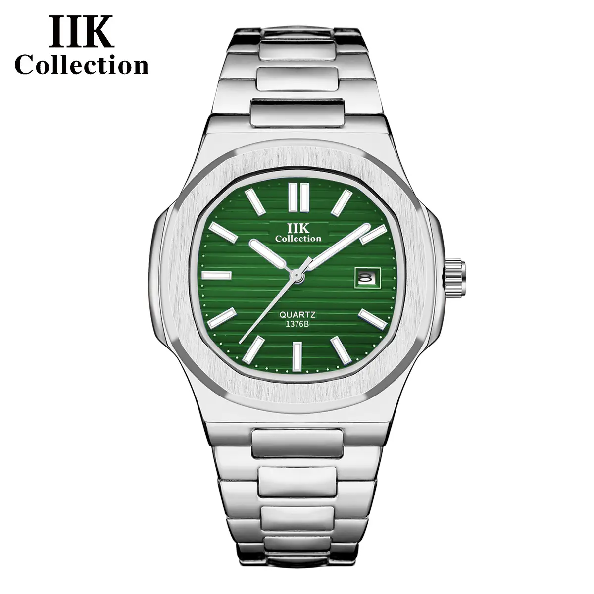 IIK Men's Quartz Watch with Calendar Dial - Image 4