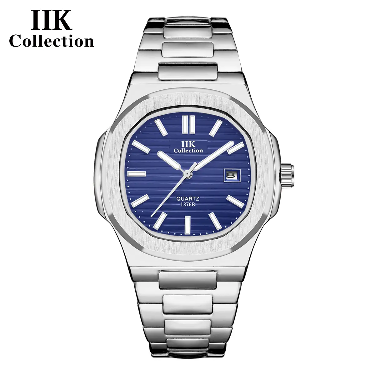 IIK Men's Quartz Watch with Calendar Dial - Image 5