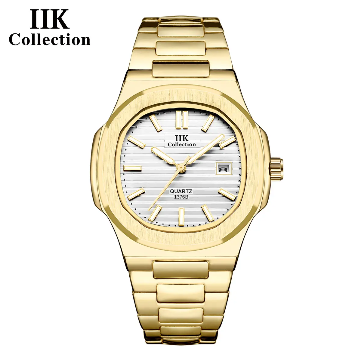 IIK Men's Quartz Watch with Calendar Dial - Image 8