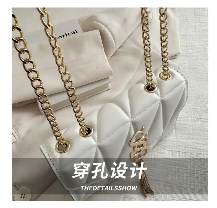 White Chain Crossbody Bag Women 2024 — feature 5