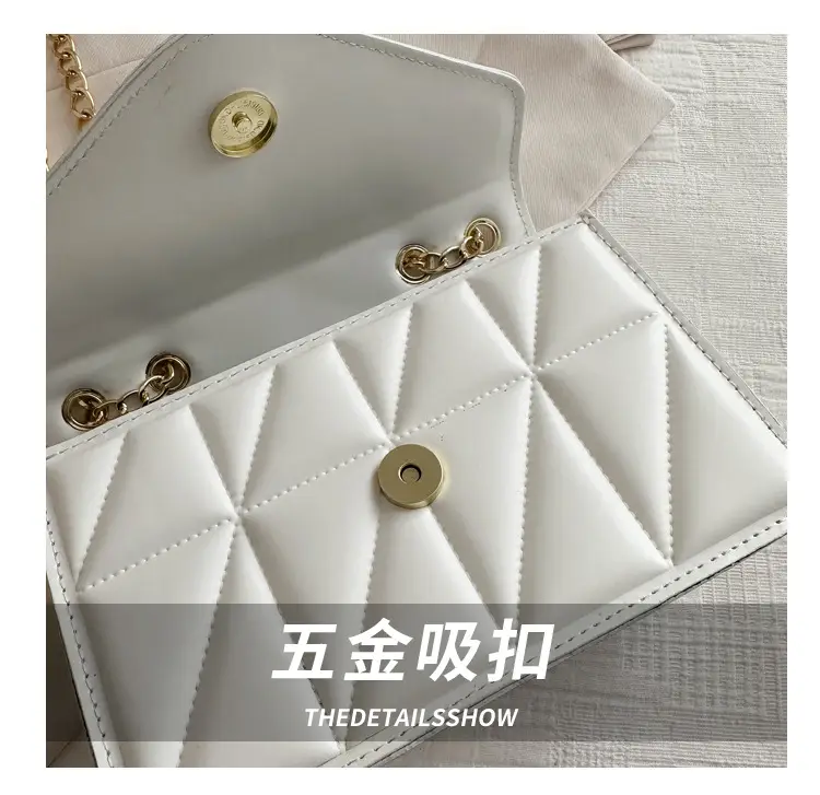 White Chain Crossbody Bag Women 2024 — feature 6