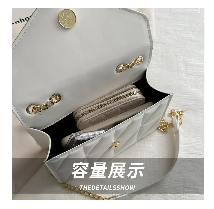 White Chain Crossbody Bag Women 2024 — feature 7