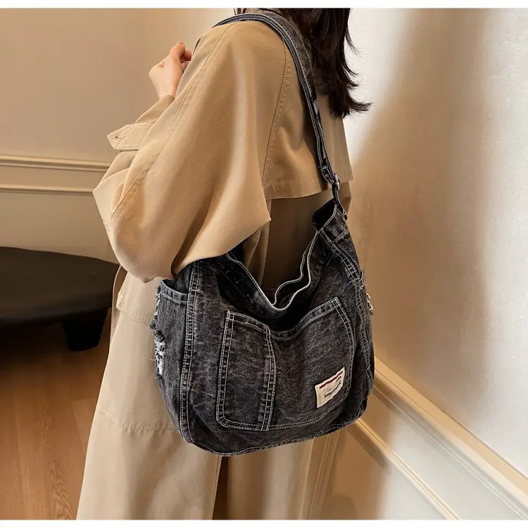 Women Denim Crossbody Bag Large Capacity Autumn Winter — feature 15