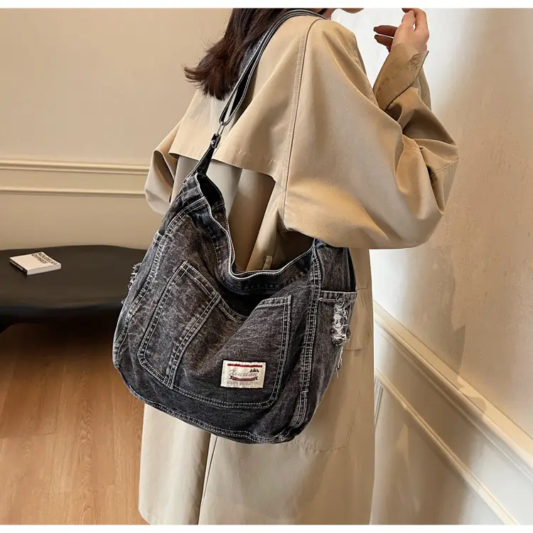 Women Denim Crossbody Bag Large Capacity Autumn Winter — feature 16