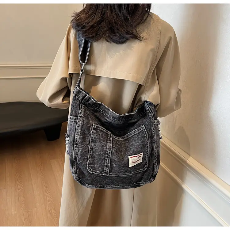 Women Denim Crossbody Bag Large Capacity Autumn Winter — feature 19