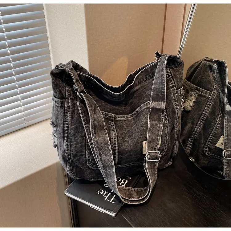 Women Denim Crossbody Bag Large Capacity Autumn Winter — feature 26