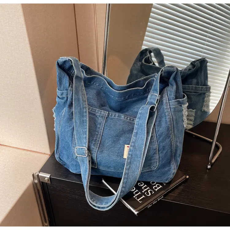 Women Denim Crossbody Bag Large Capacity Autumn Winter — feature 28