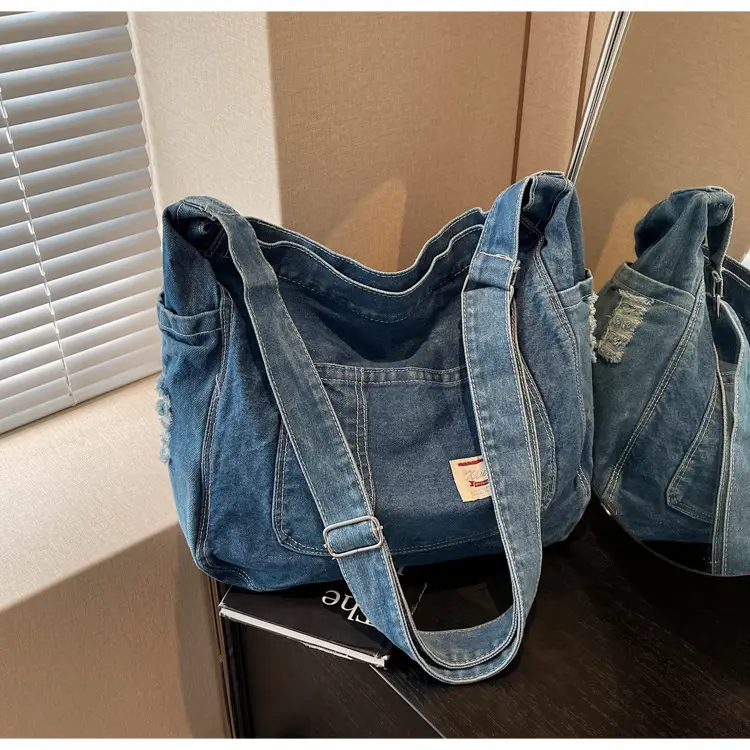 Women Denim Crossbody Bag Large Capacity Autumn Winter — feature 29