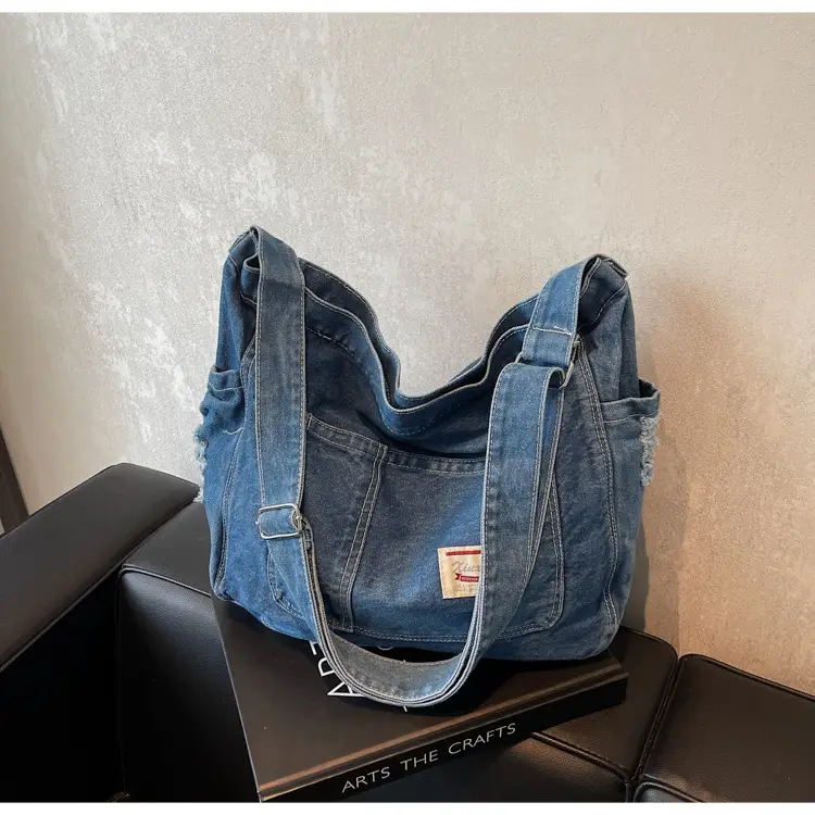 Women Denim Crossbody Bag Large Capacity Autumn Winter — feature 35
