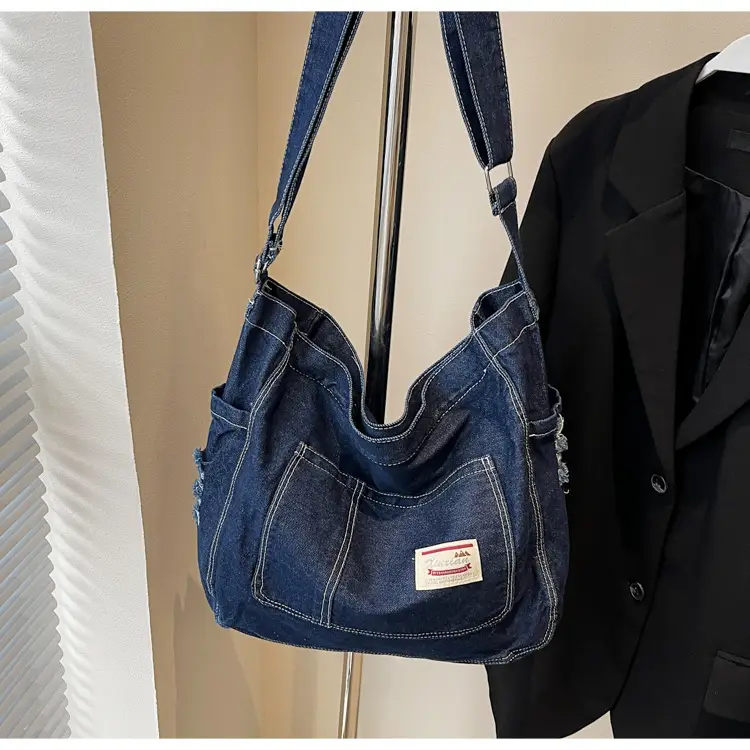Women Denim Crossbody Bag Large Capacity Autumn Winter — feature 40