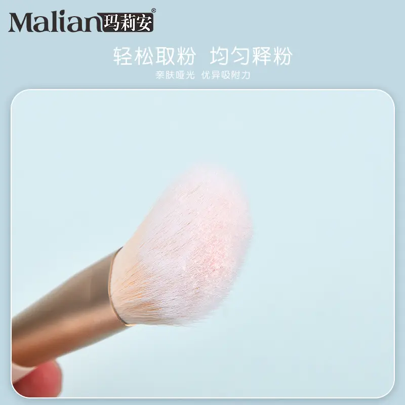 5 Piece Makeup Brushes Set for Blending & Contouring - Image 4