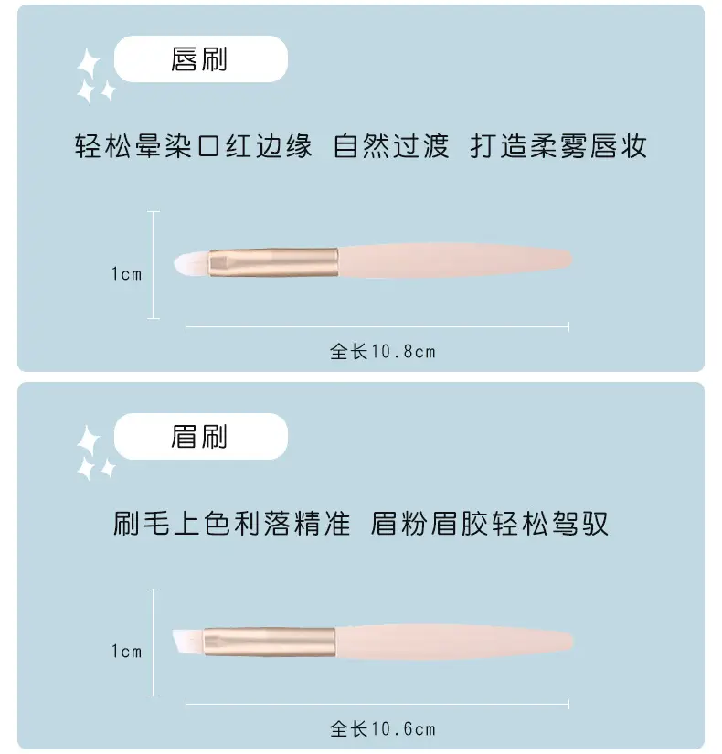 5 Piece Makeup Brushes Set for Blending & Contouring โ feature 7