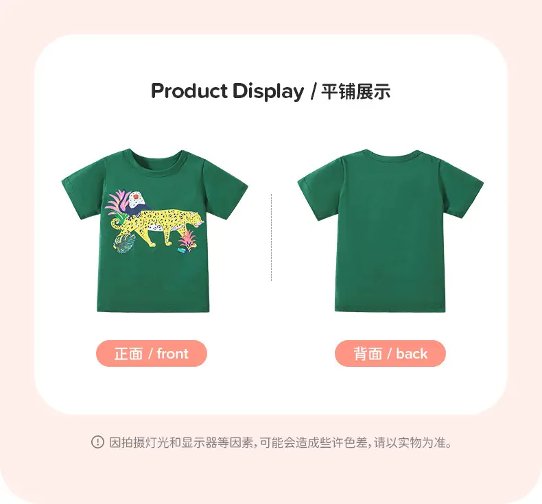 Kids Cartoon T-Shirts Set 2025 Summer Boys Green Gray Blue — feature 25