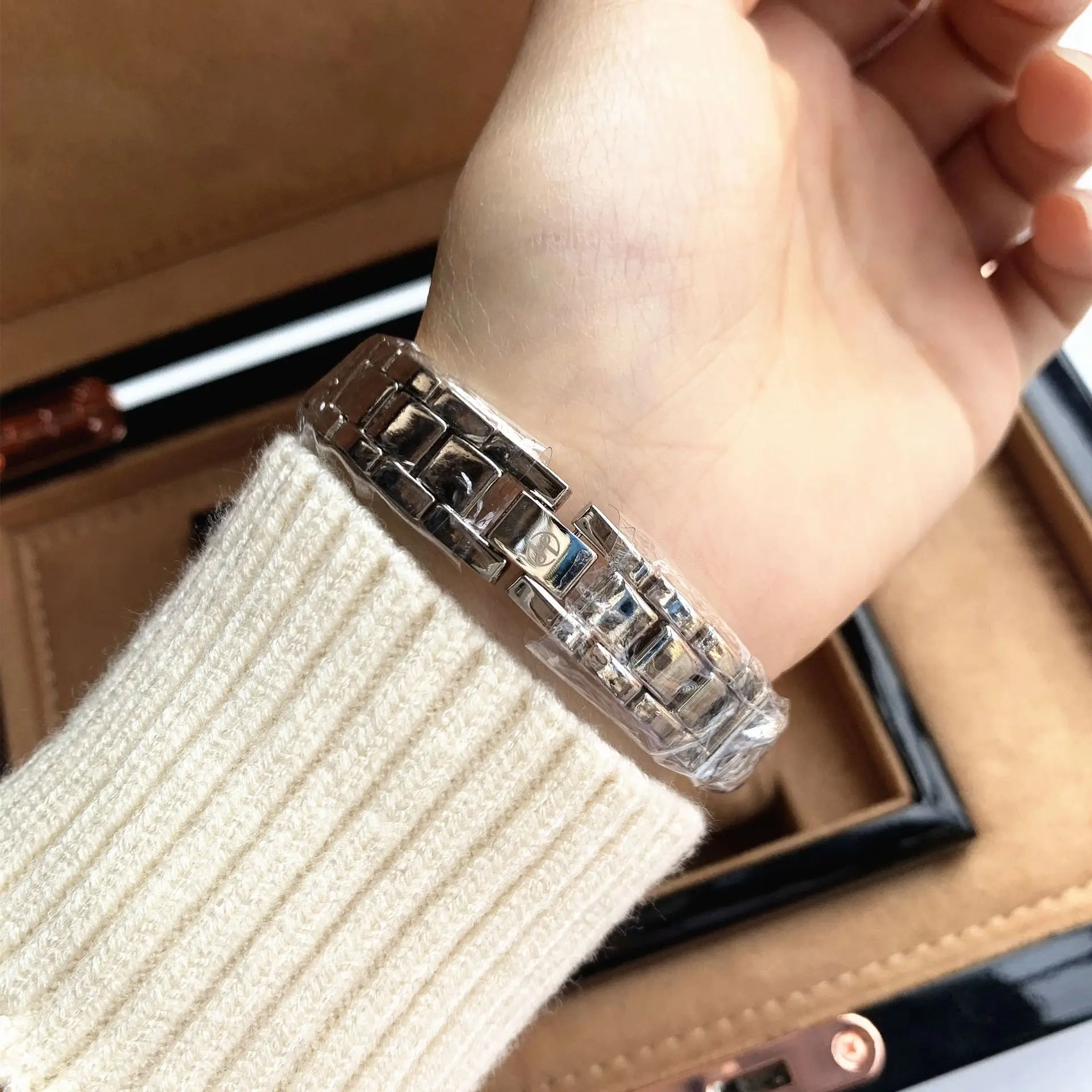Gold Plated Women's Water Resistant Bracelet Watch — feature 16