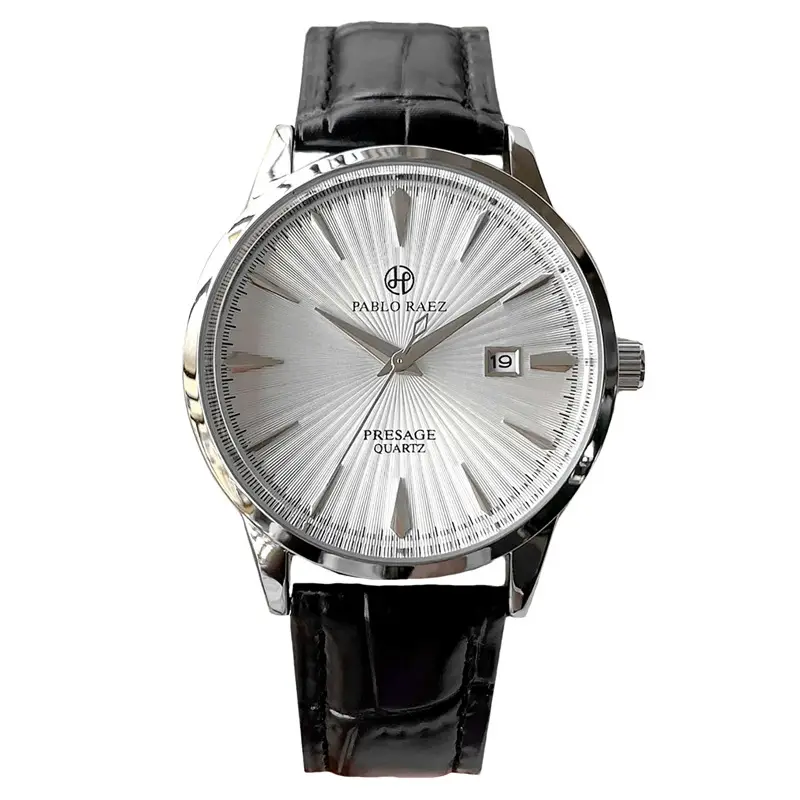 Men's Stainless Steel Quartz Watch with Calendar & Waterproof Design - Image 8