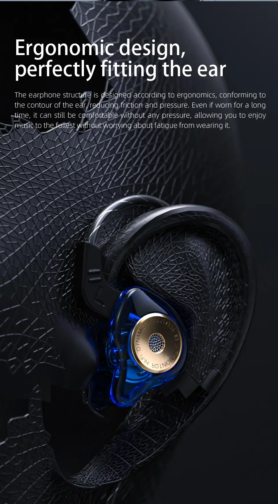 QKZ Audio Wireless In-Ear Headphones with RGB Light — feature 15