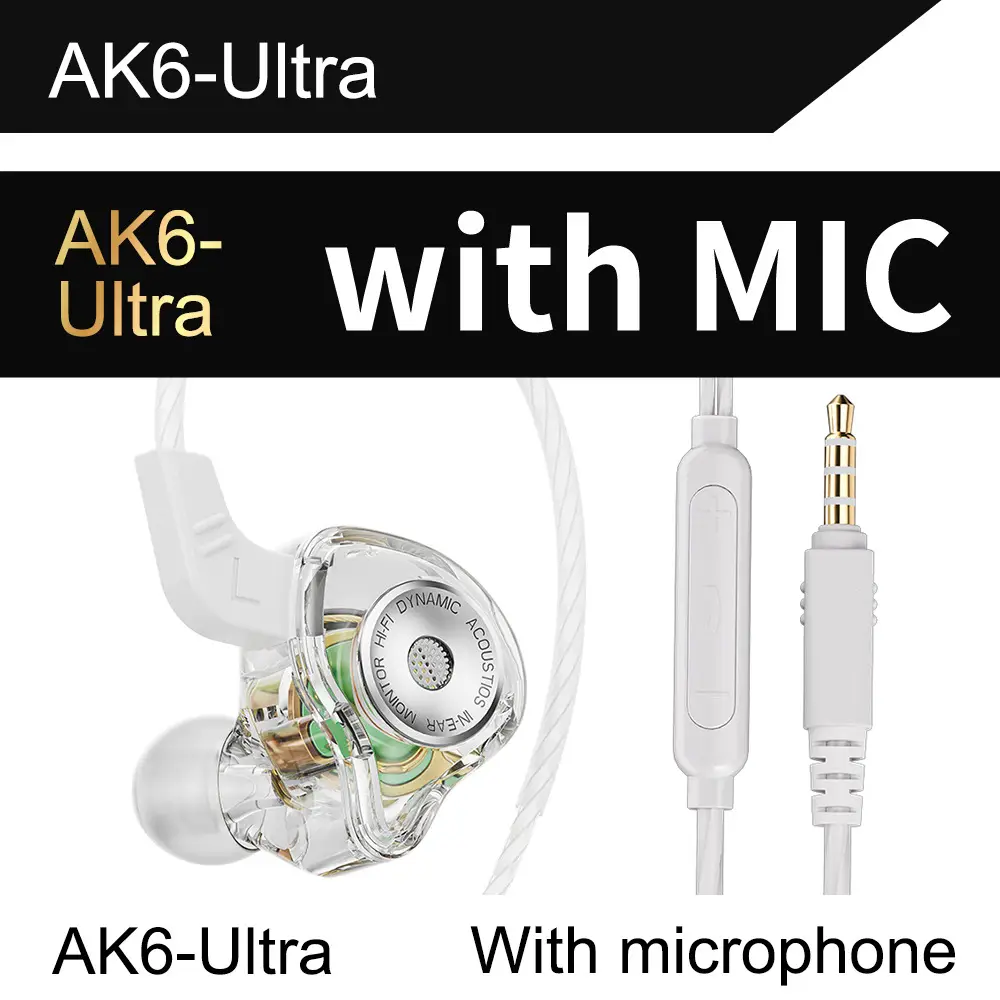 QKZ Audio Wireless In-Ear Headphones with RGB Light - Image 3