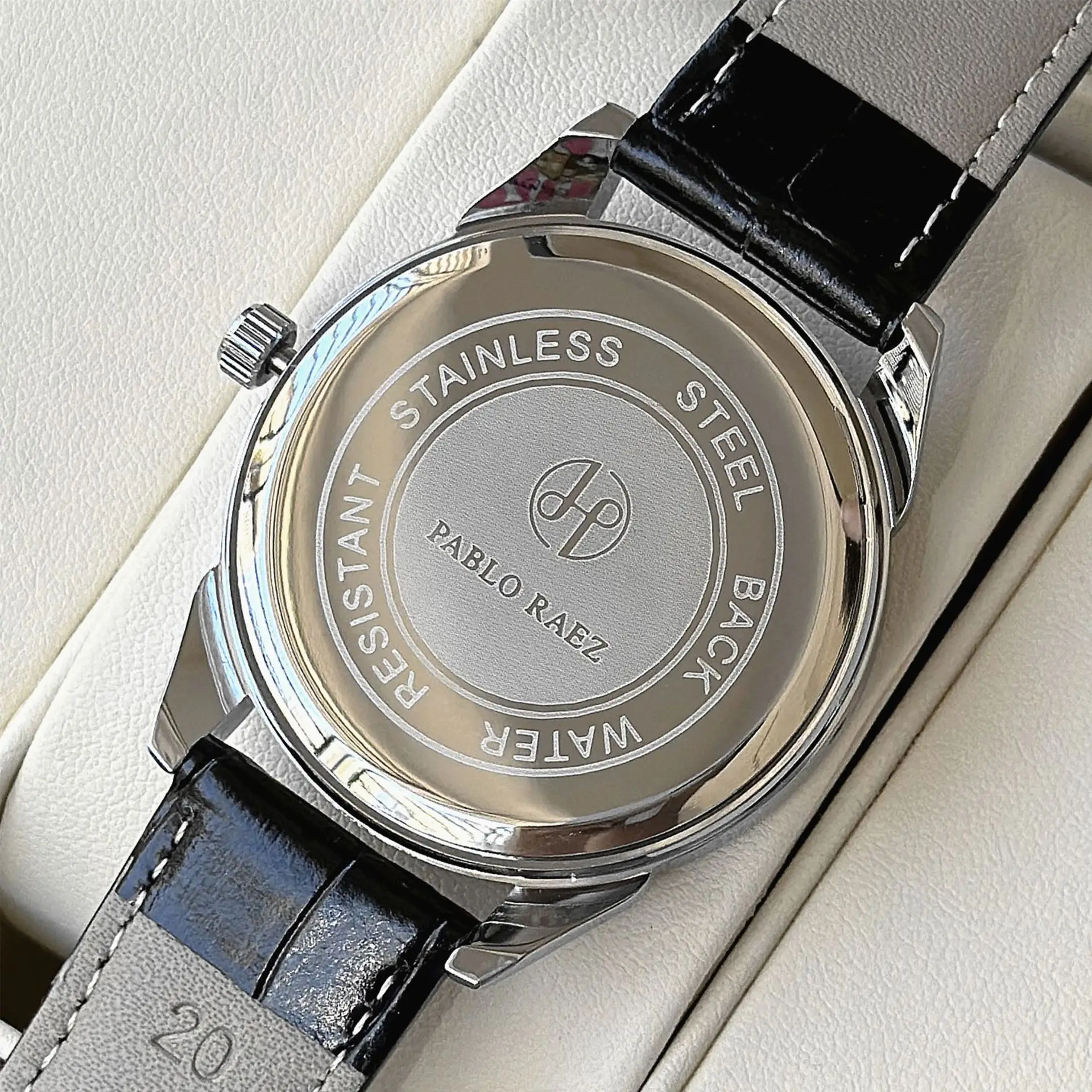 Men's Stainless Steel Belt Watch Waterproof Quartz