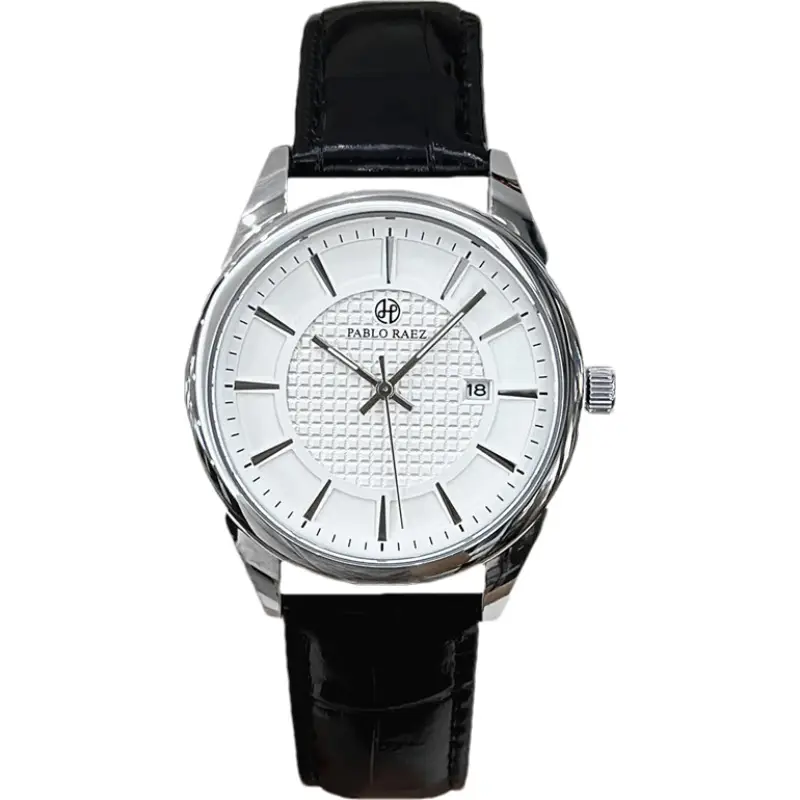Men's Stainless Steel Belt Watch Waterproof Quartz