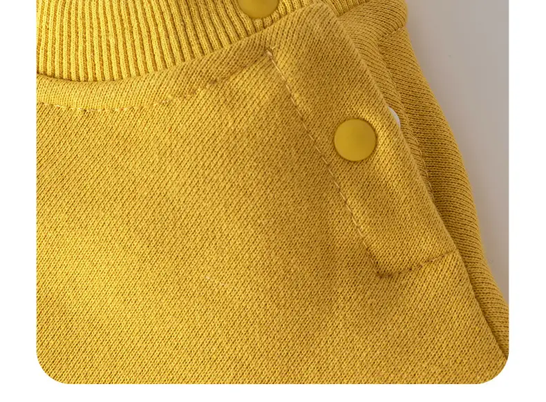 Baby Cotton Long Sleeve T-Shirt Yellow Adventure Print — feature 14