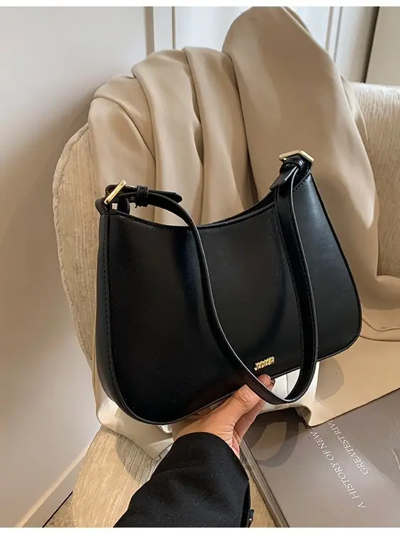 Brown Leather Shoulder Messenger Bag for Women - Image 6