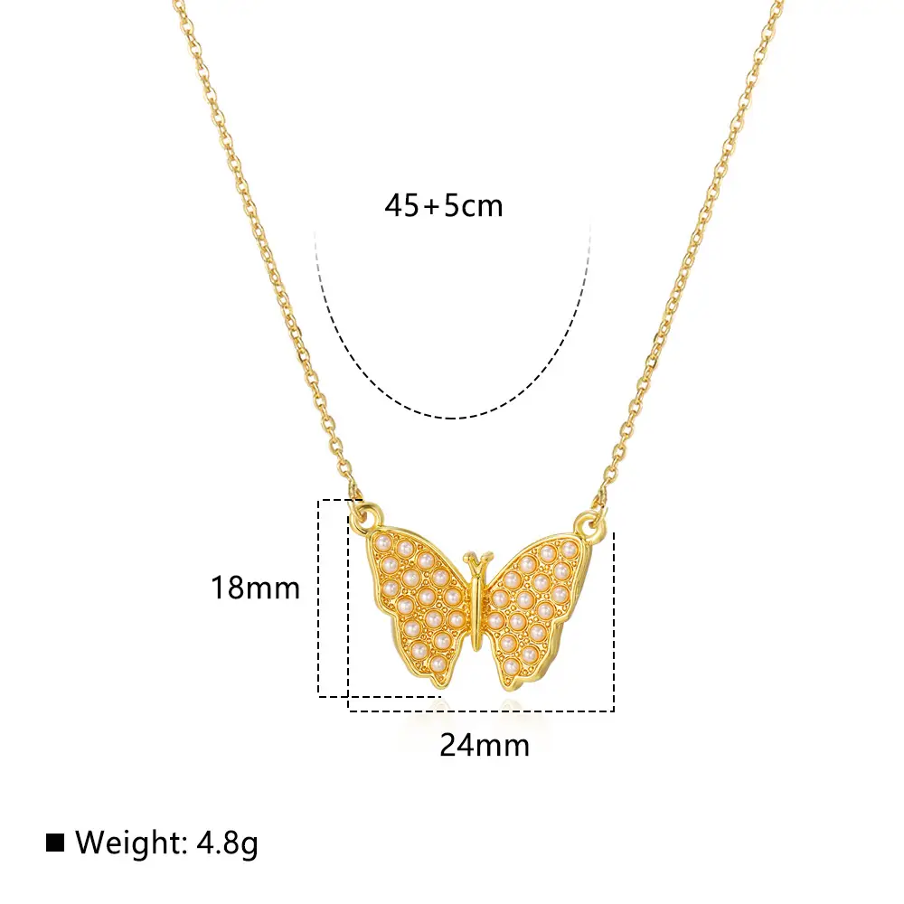 Women's 18k Bow Necklace Pendant with Crystal Accents — feature 15