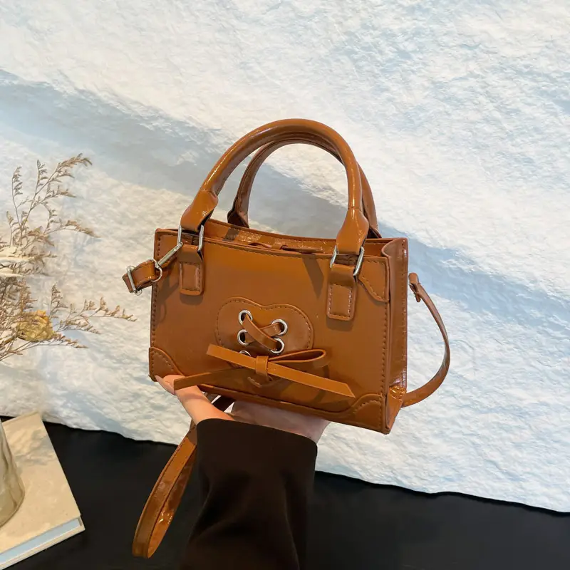 Red Korean Style Shoulder Bag 2024 Autumn - Image 10