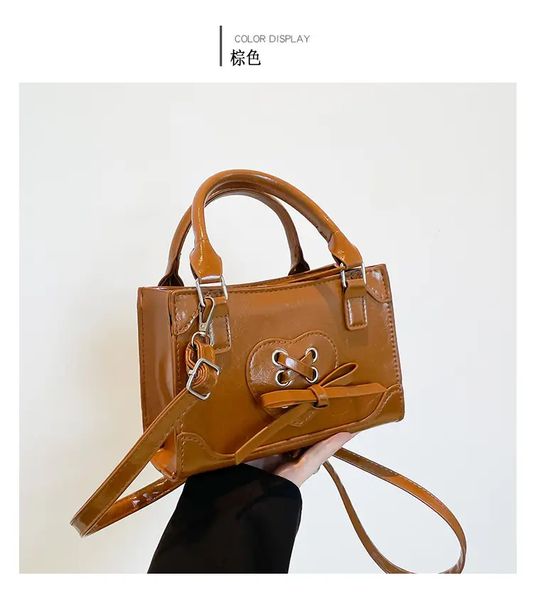 Red Korean Style Shoulder Bag 2024 Autumn — feature 14