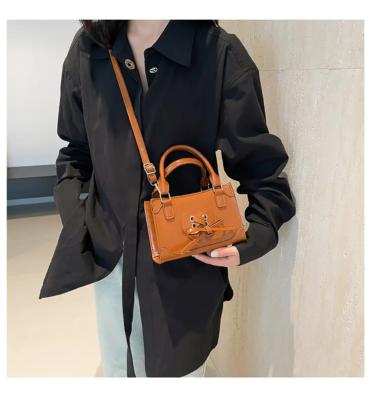 Red Korean Style Shoulder Bag 2024 Autumn — feature 17