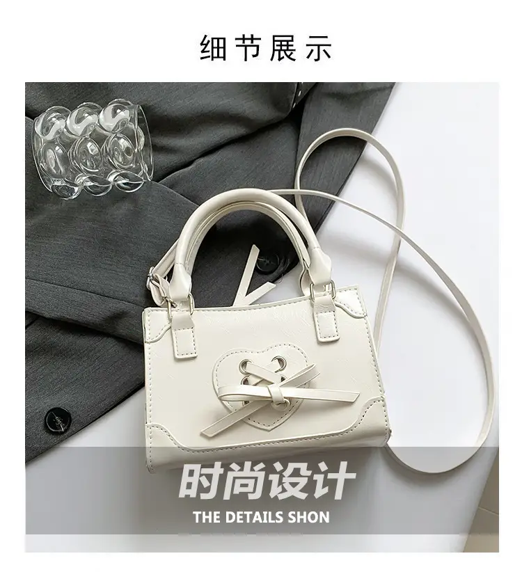 Red Korean Style Shoulder Bag 2024 Autumn — feature 3
