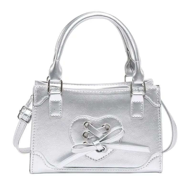 Red Korean Style Shoulder Bag 2024 Autumn - Image 6