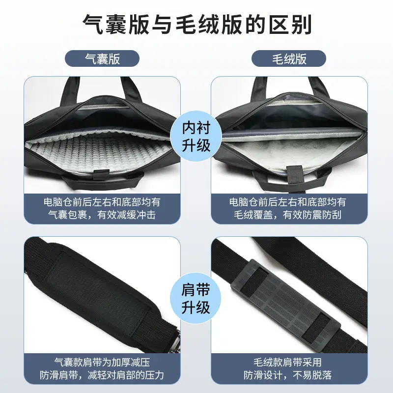 Waterproof Laptop Bag with Airbag Storage - Image 9