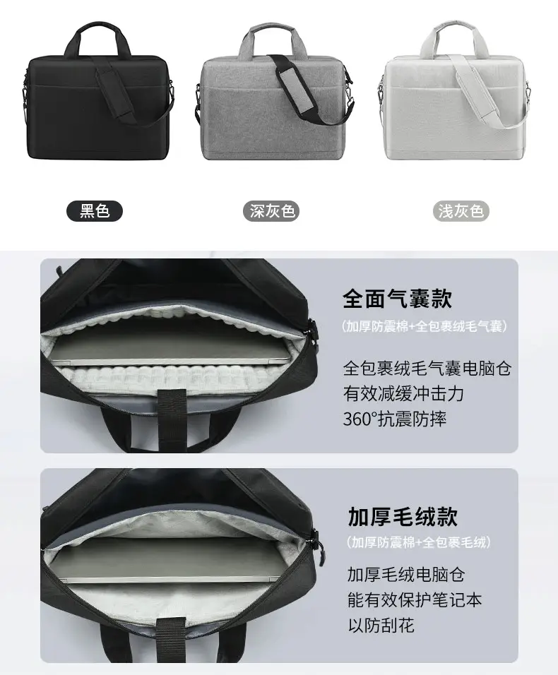 Waterproof Laptop Bag with Airbag Storage — feature 5