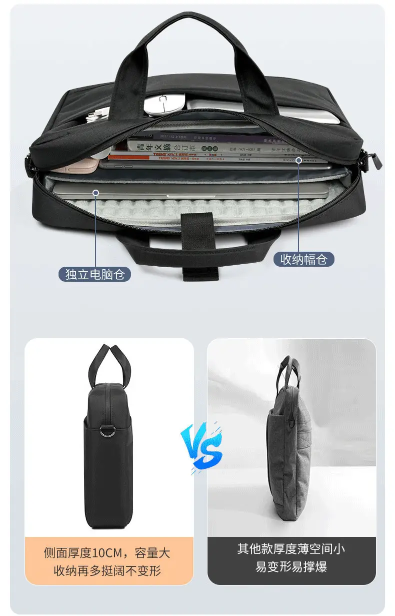 Waterproof Laptop Bag with Airbag Storage — feature 8