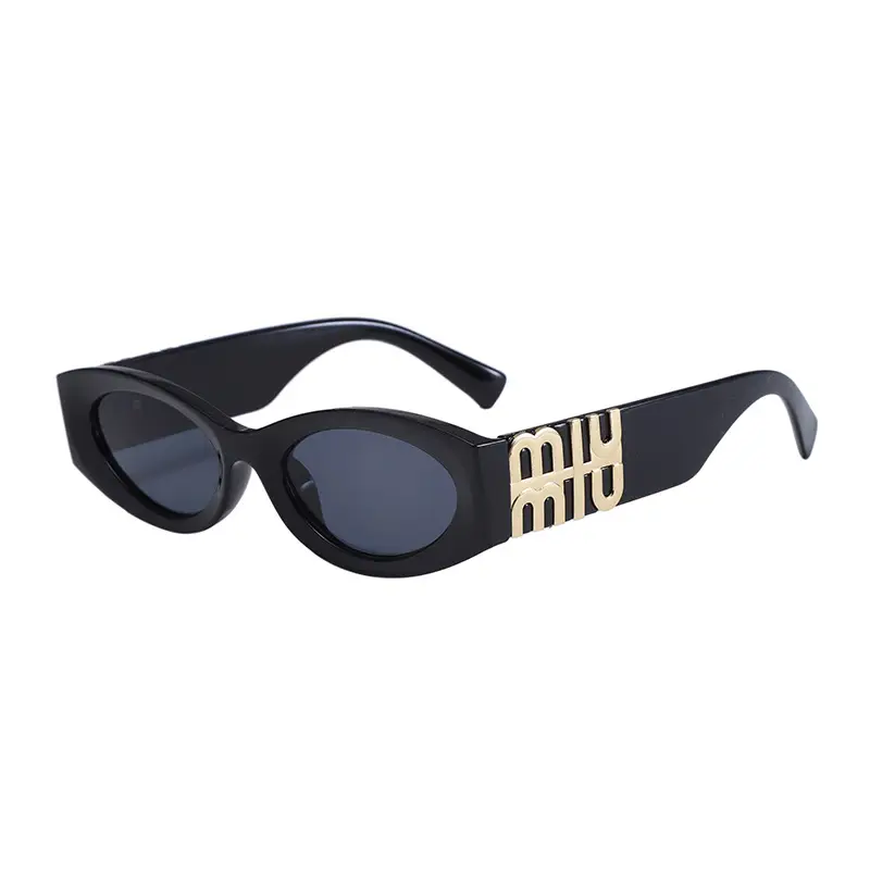 Women Retro Cat-Eye Sunglasses Black 2025 - Image 11